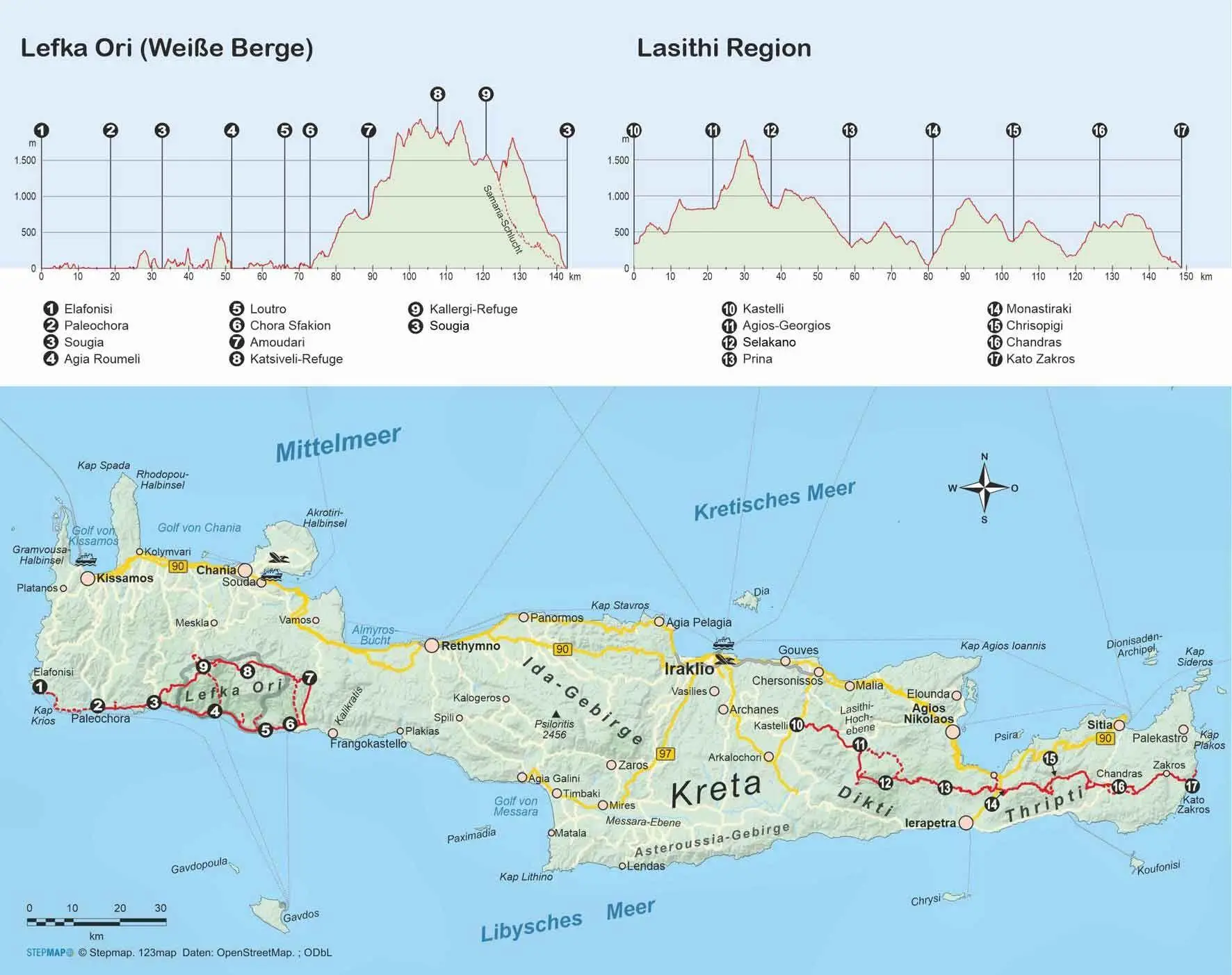 Bild: 9783866868625 | E4 Kreta Lefka Ori und Lasithi | Jonas Bublak (u. a.) | Taschenbuch