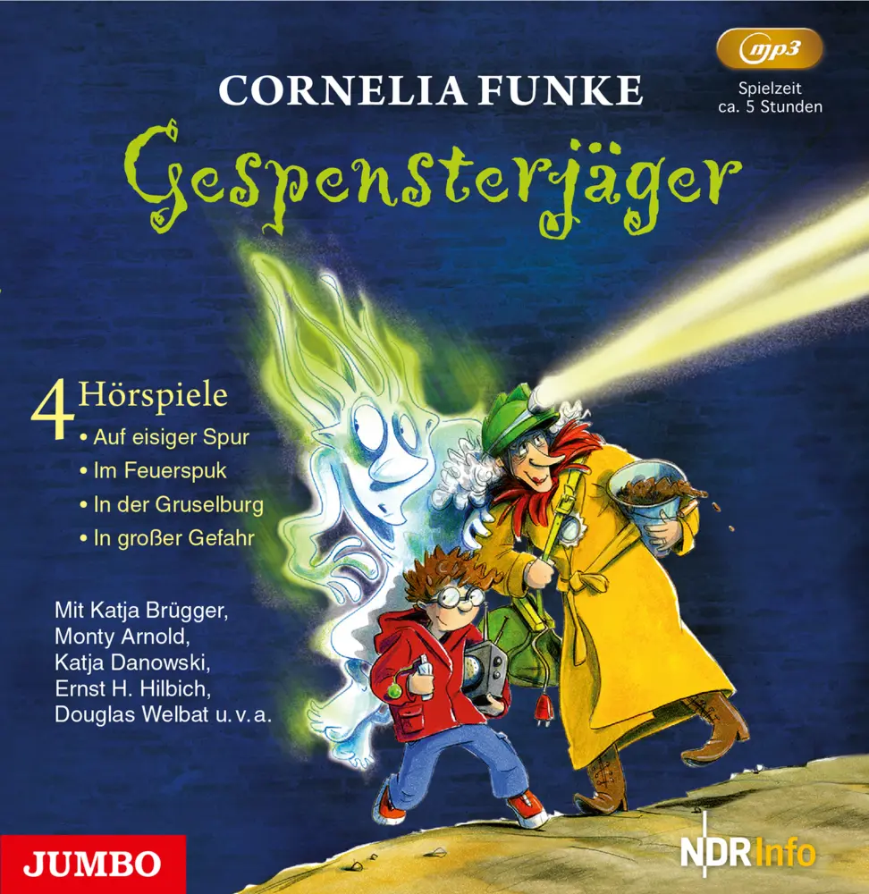 Cover: 4012144488725 | Gespensterjäger:Vier Hörspiele,1 MP3-CD | Various | Audio-CD | 1 CD