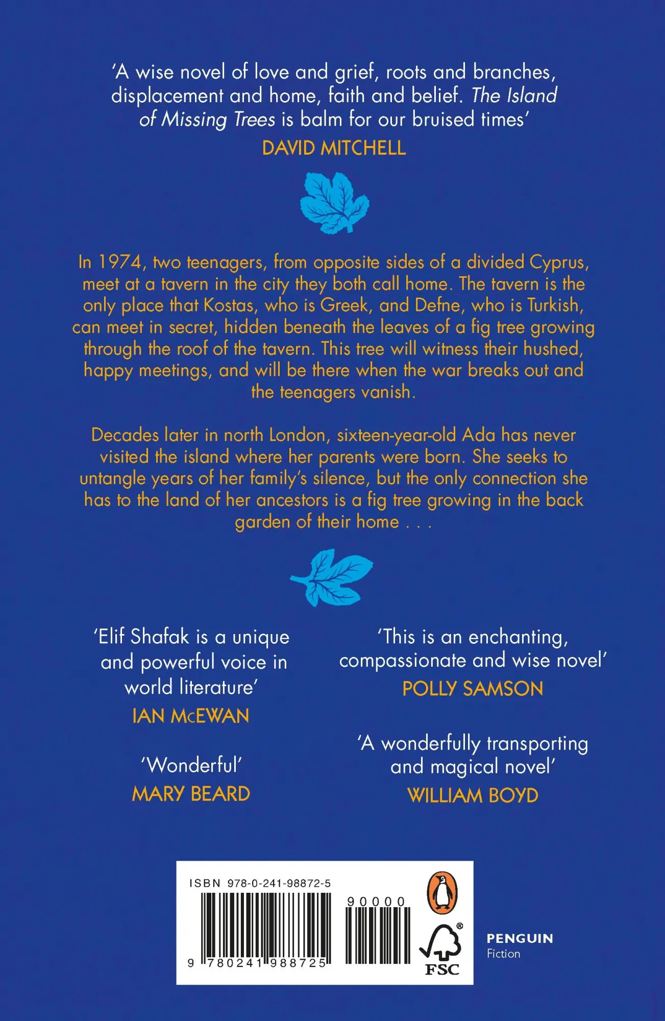 Rückseite: 9780241988725 | The Island of Missing Trees | Elif Shafak | Taschenbuch | 356 S.