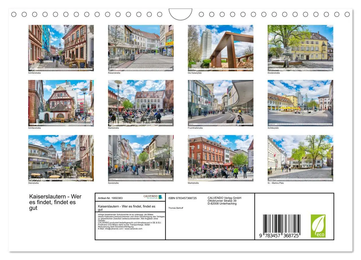 Bild: 9783457368725 | Kaiserslautern - Wer es findet, findet es gut (Wandkalender 2026...