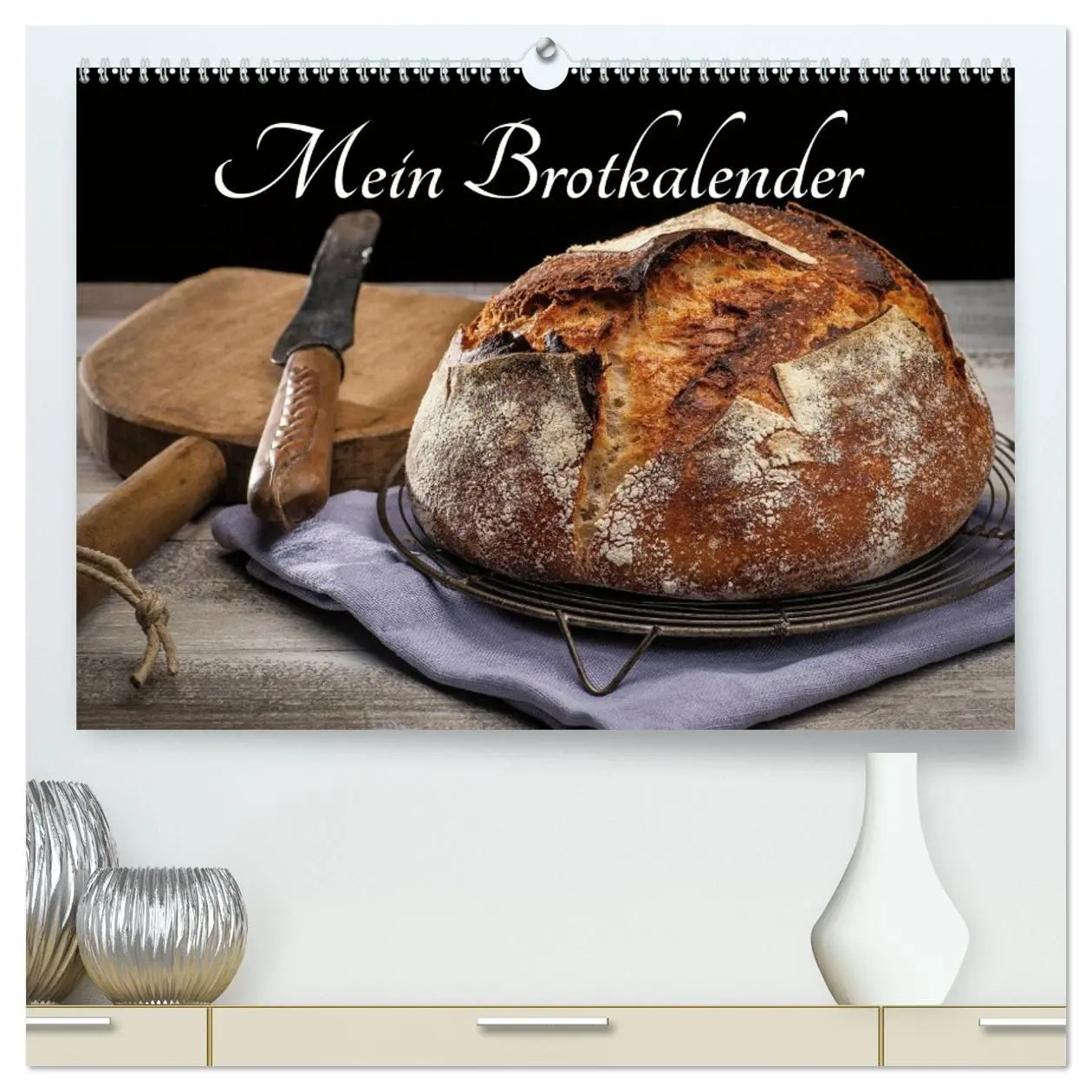 Cover: 9783457438725 | Mein Brotkalender (hochwertiger Premium Wandkalender 2026 DIN A2...