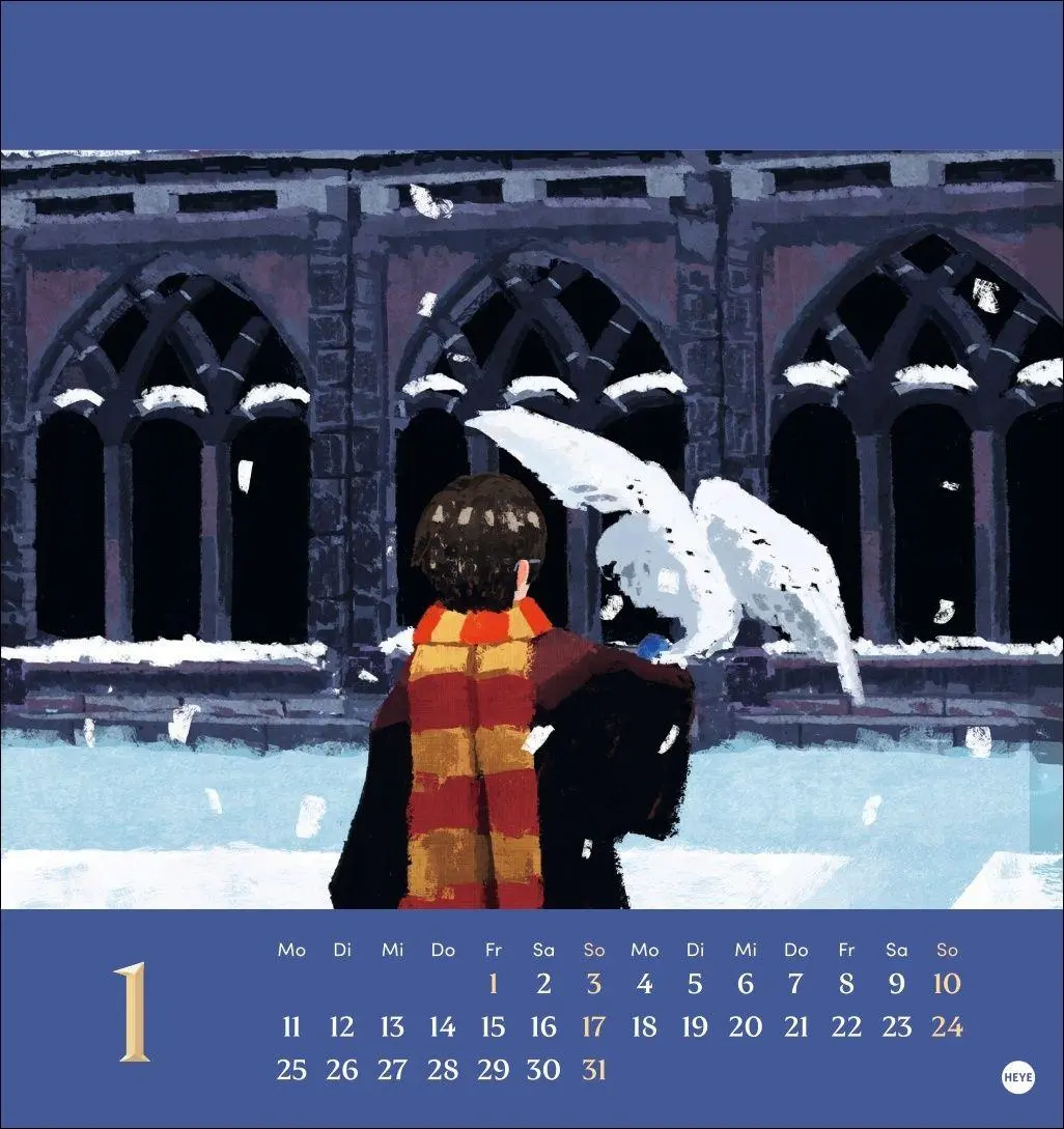 Bild: 9783756418725 | Harry Potter Postkartenkalender 2027 | Kalender | 13 S. | Deutsch