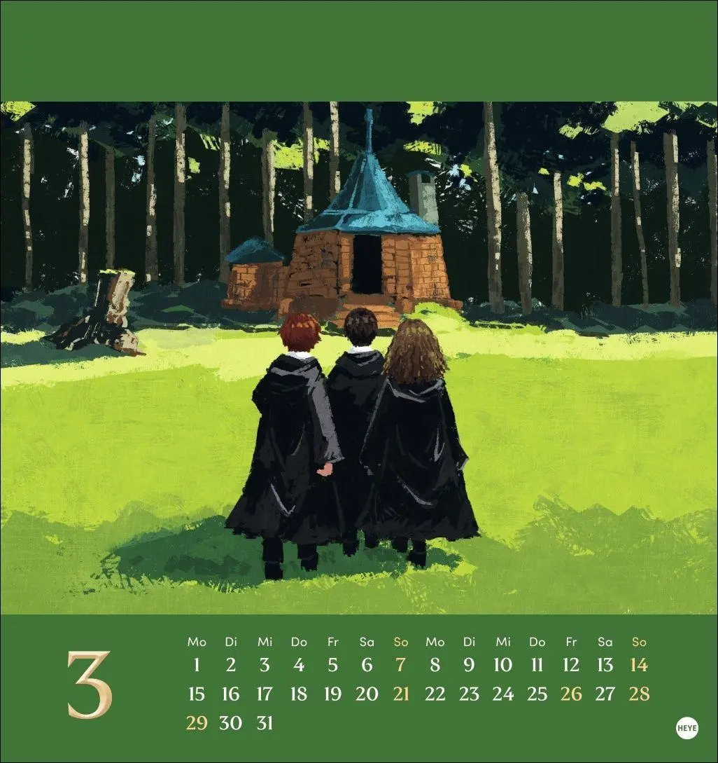Bild: 9783756418725 | Harry Potter Postkartenkalender 2027 | Kalender | 13 S. | Deutsch