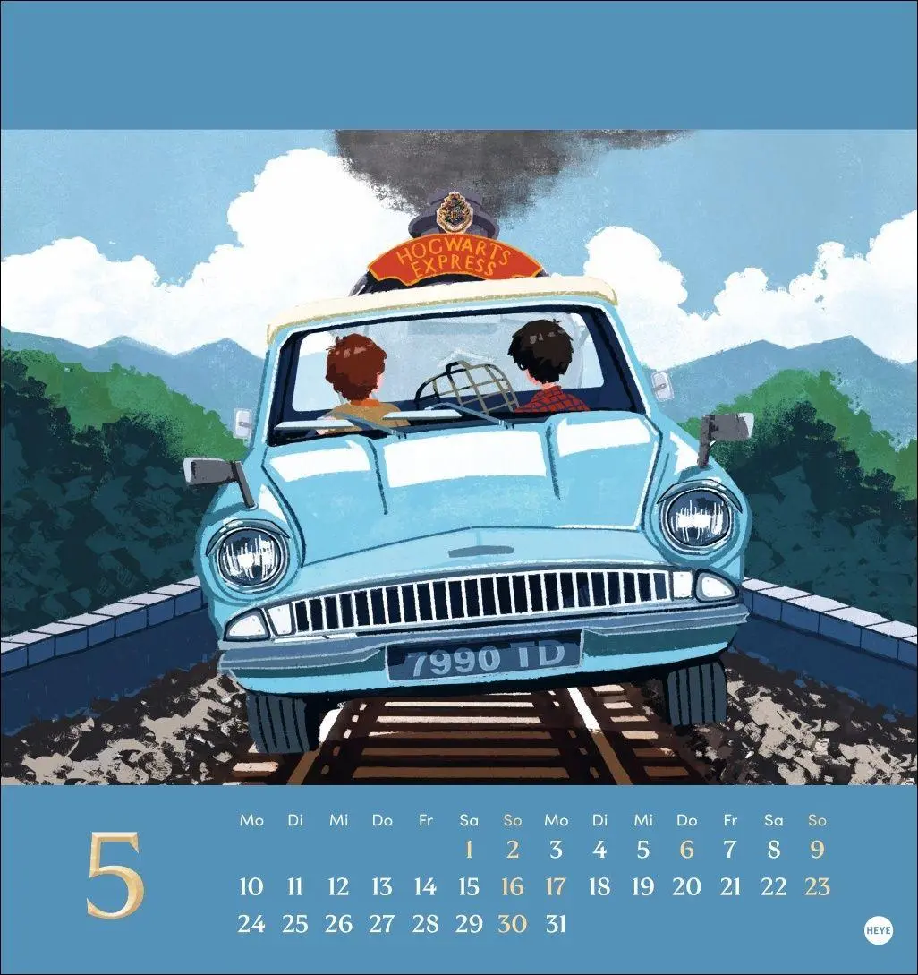 Bild: 9783756418725 | Harry Potter Postkartenkalender 2027 | Kalender | 13 S. | Deutsch