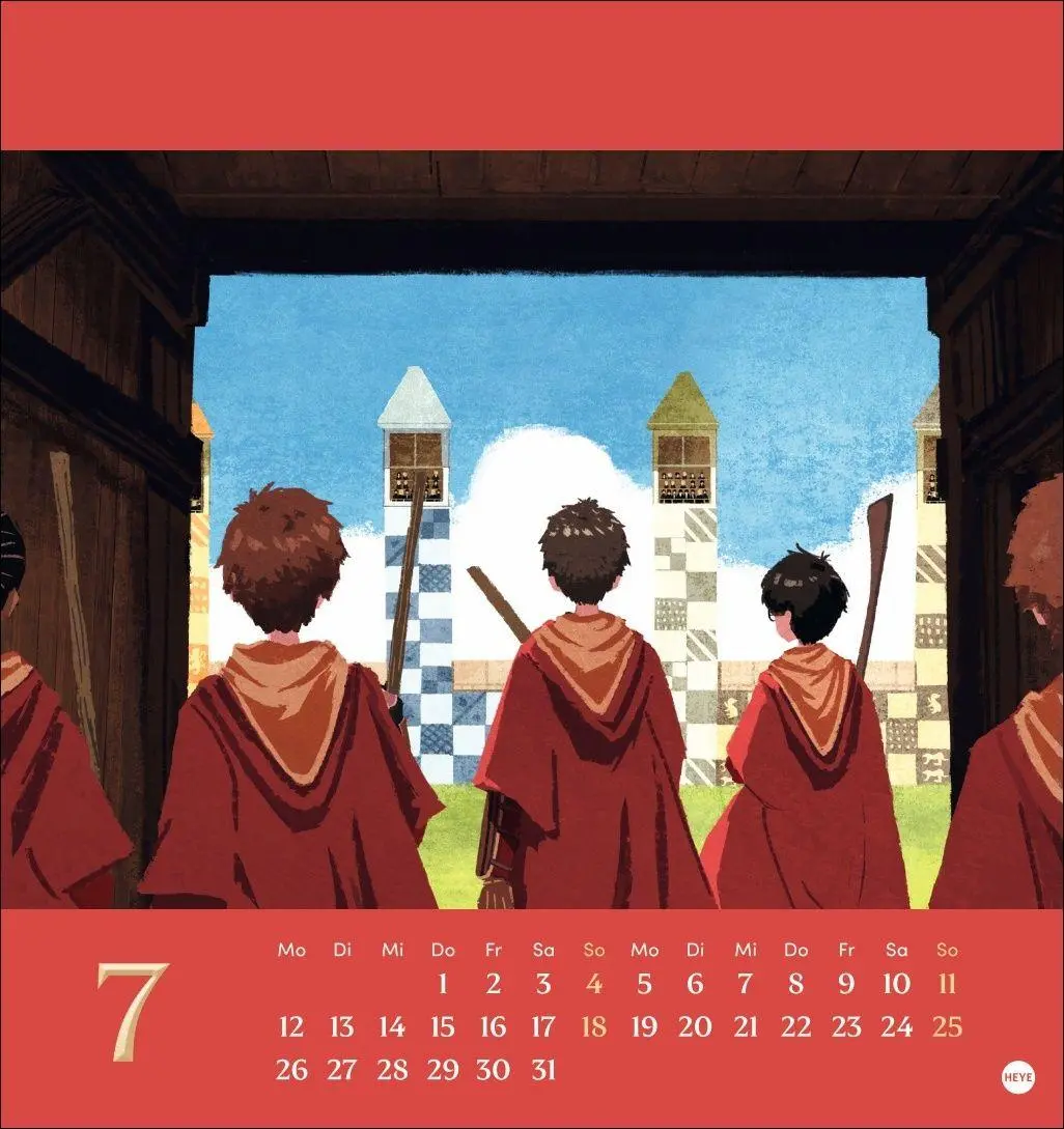 Bild: 9783756418725 | Harry Potter Postkartenkalender 2027 | Kalender | 13 S. | Deutsch