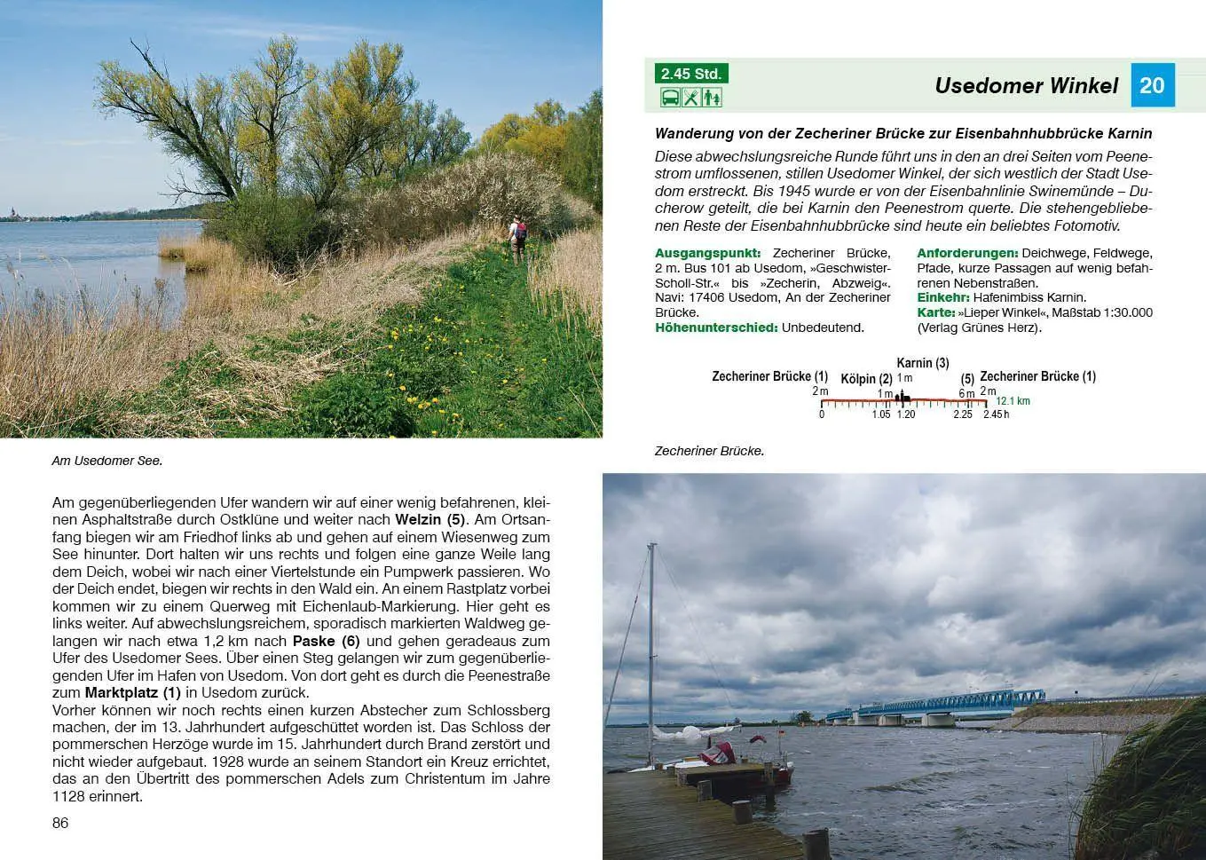 Bild: 9783763348725 | ROTHER Wanderführer Usedom | Manfred Schmid-Myszka | Taschenbuch