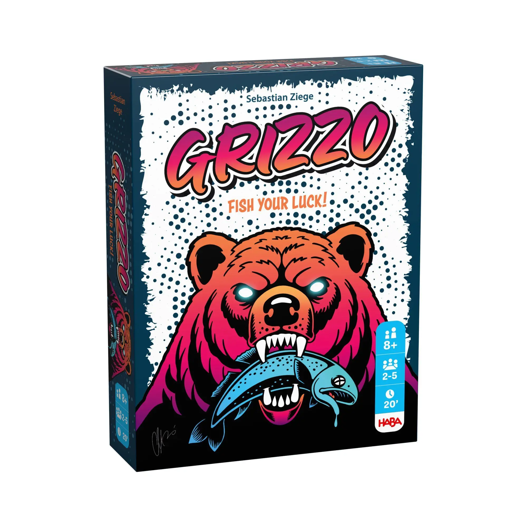Cover: 4010168298825 | GRIZZO - Fish your luck! | Thade Precht | Spiel | 2014721001 | Deutsch
