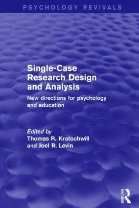 Cover: 9781138848825 | Single-Case Research Design and Analysis | Kratochwill (u. a.) | Buch