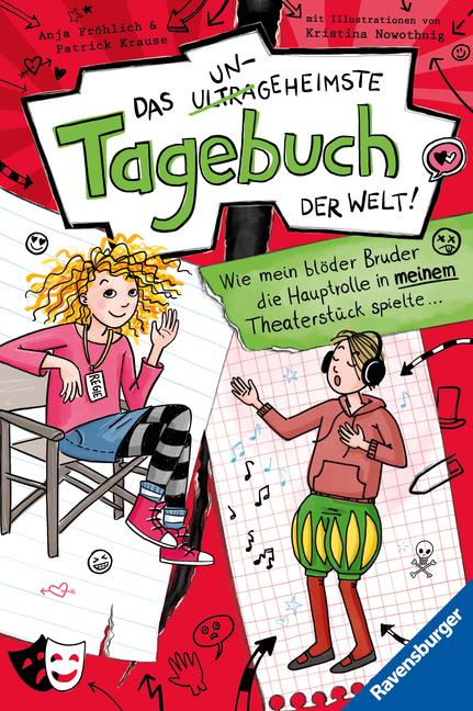 Cover: 9783473408825 | Das ungeheimste Tagebuch der Welt!, Band 4: Wie mein blöder Bruder...