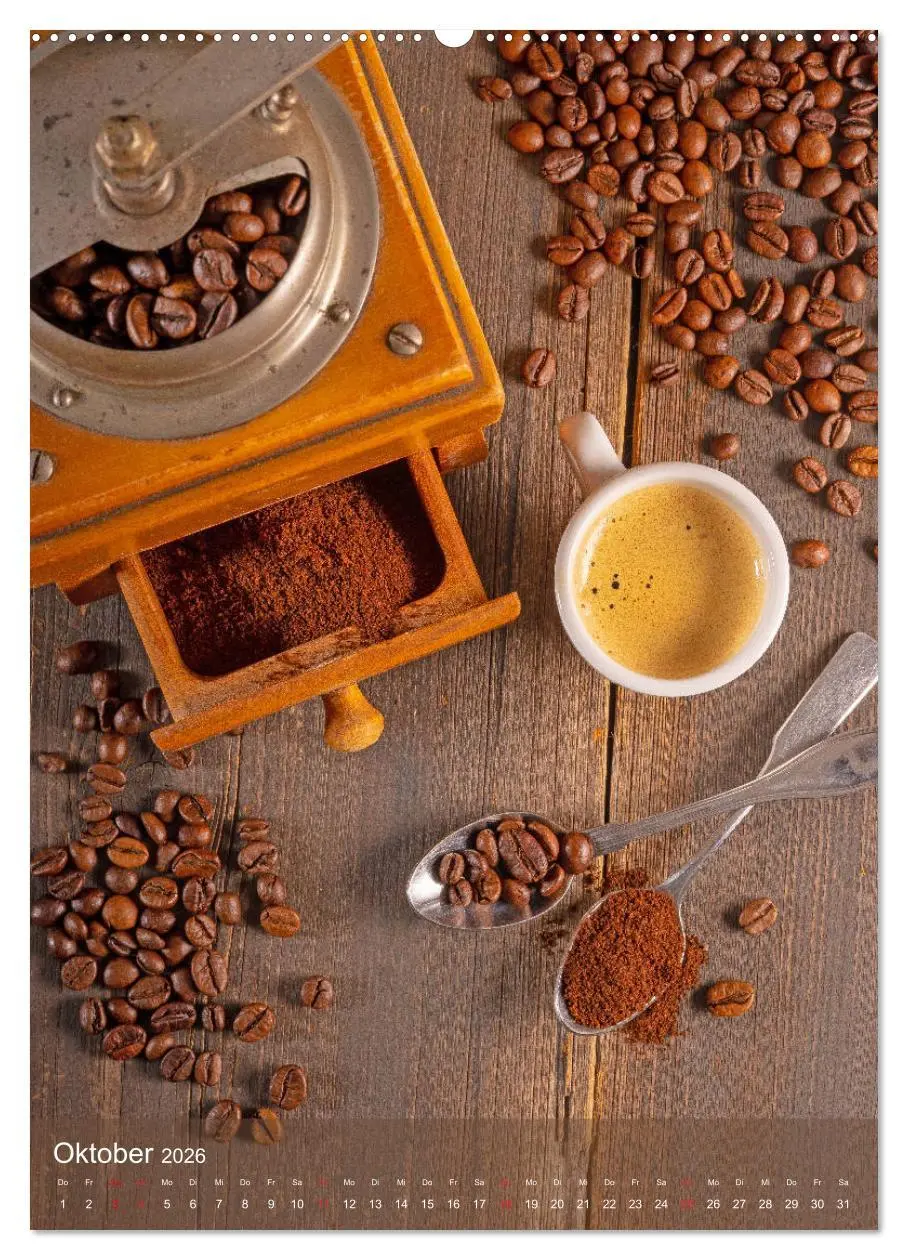 Bild: 9783516378825 | Kaffee für ein Genusserlebnis (Wandkalender 2026 DIN A2 hoch),...
