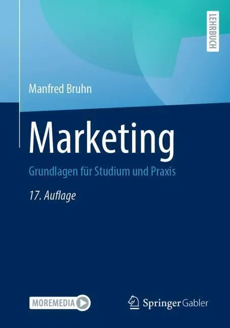 Cover: 9783658498825 | Marketing | Grundlagen für Studium und Praxis | Manfred Bruhn | Bundle