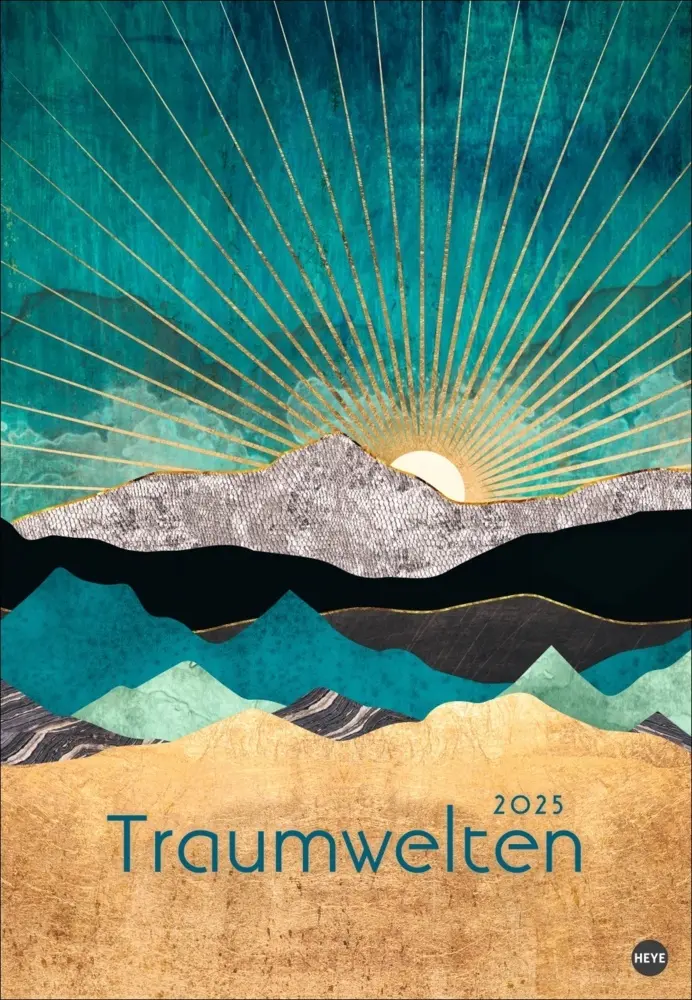 Cover: 9783756408825 | Traumwelten Posterkalender 2025 | SpaceFrog Designs | Kalender | 2025