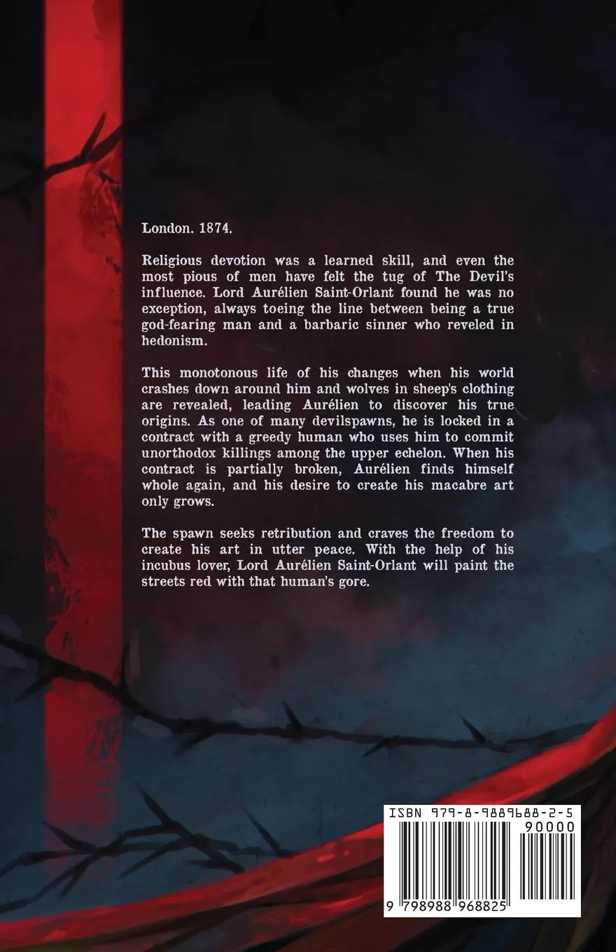 Rückseite: 9798988968825 | He Who Bleeds | Dorian Valentine | Taschenbuch | Englisch | 2024
