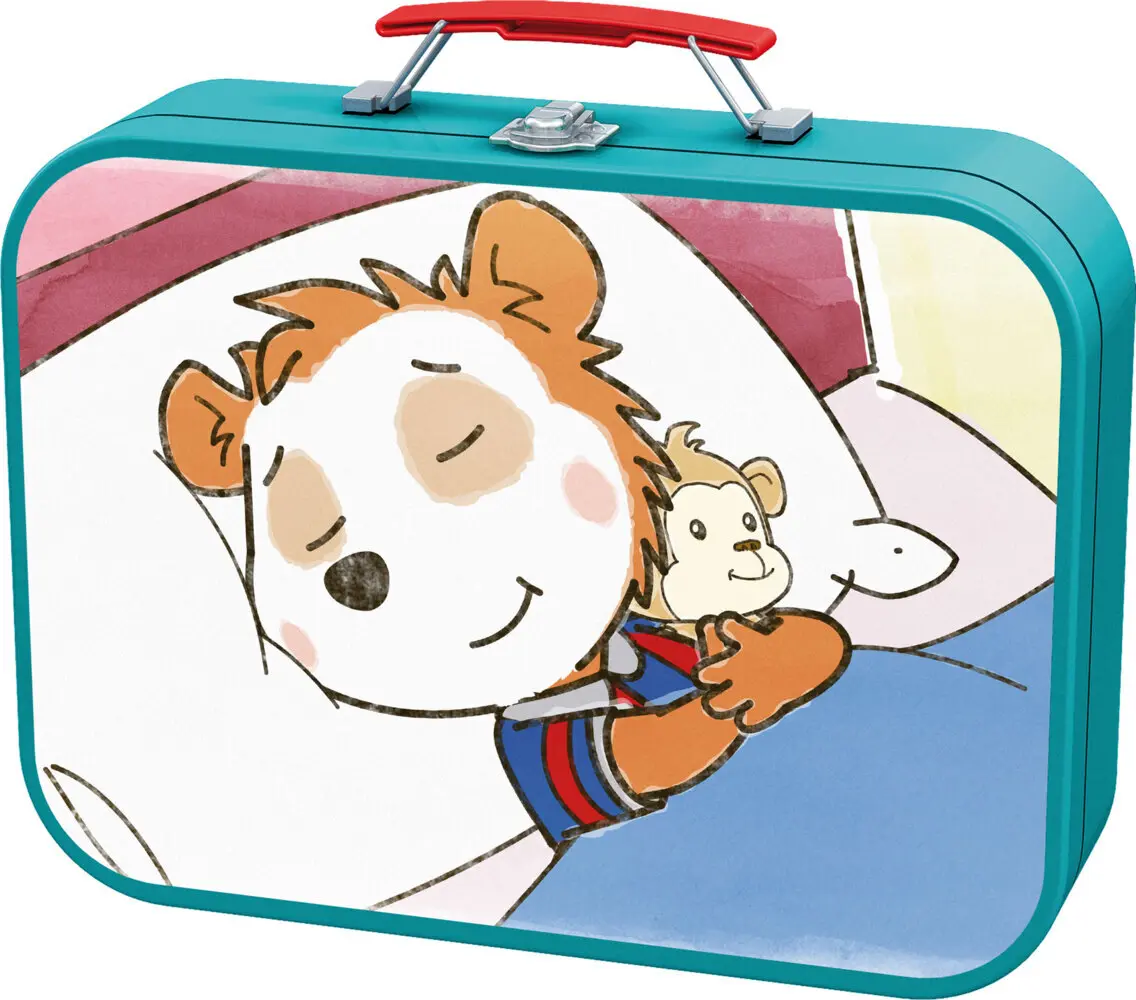 Bild: 4001504558925 | Bobo Siebenschläfer, Puzzle-Box, 2x26, 2x48 Teile im Metallkoffer