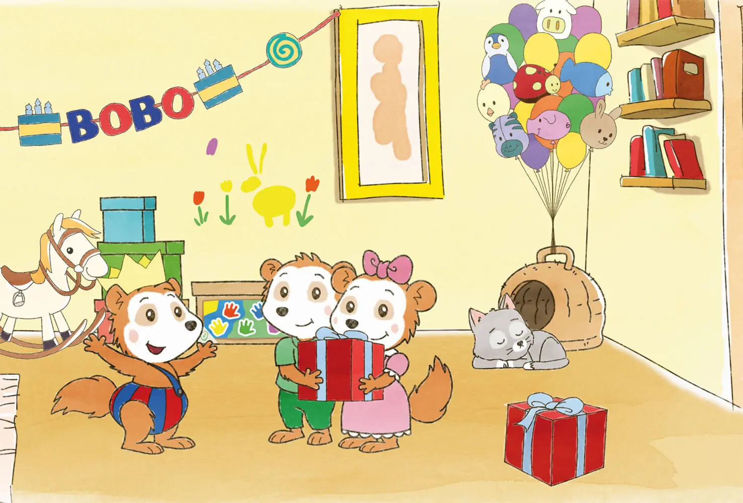 Bild: 4001504558925 | Bobo Siebenschläfer, Puzzle-Box, 2x26, 2x48 Teile im Metallkoffer