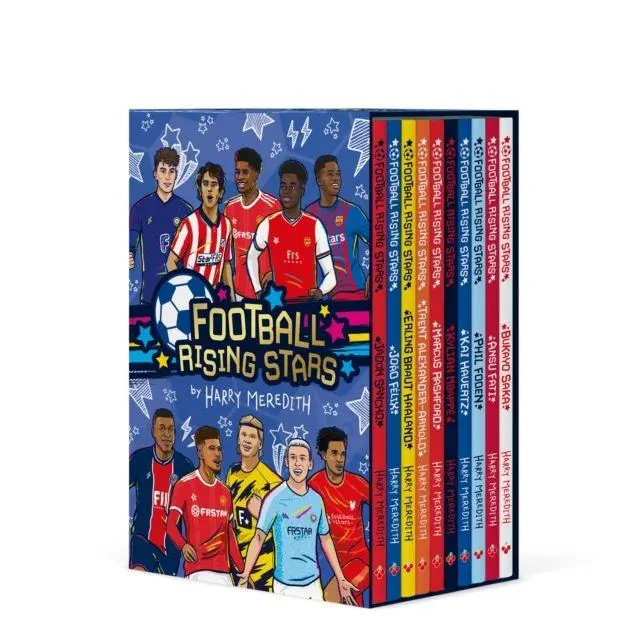 Cover: 9781782268925 | Football Rising Stars: 10 Book Box Set | Harry Meredith | Taschenbuch