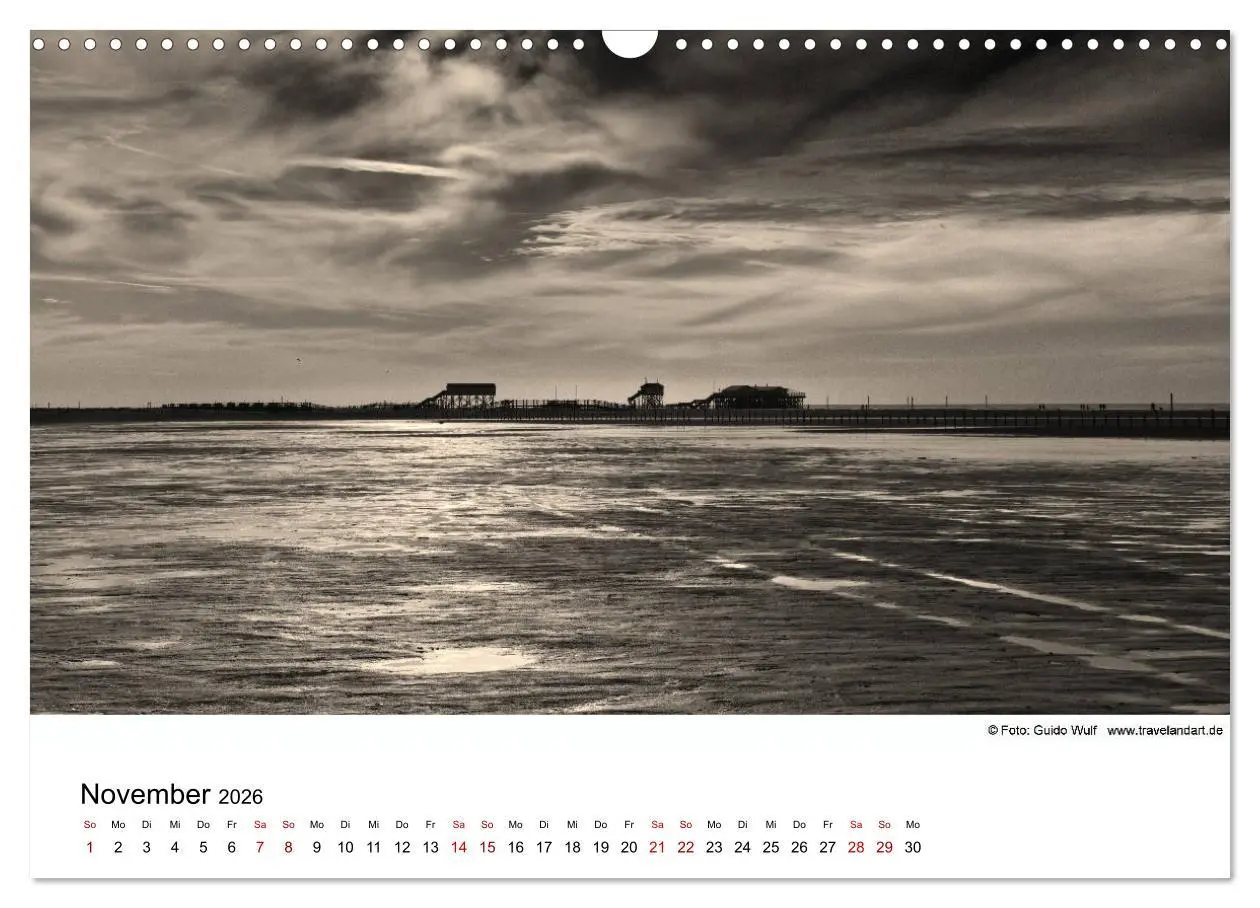 Bild: 9783457898925 | Sankt Peter-Ording. Ein Traum an der Nordsee (Wandkalender 2026 DIN...