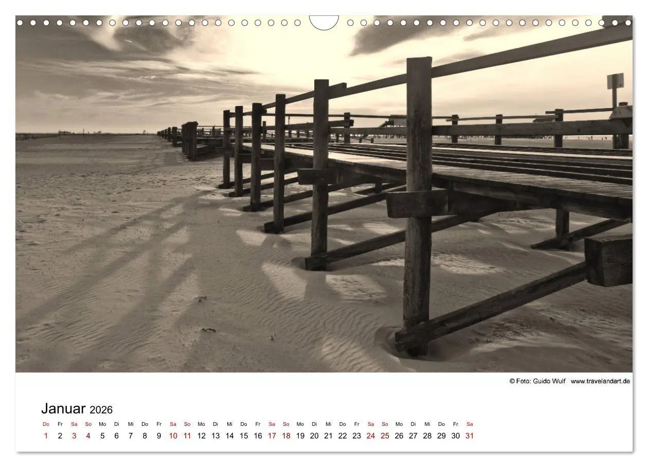 Bild: 9783457898925 | Sankt Peter-Ording. Ein Traum an der Nordsee (Wandkalender 2026 DIN...