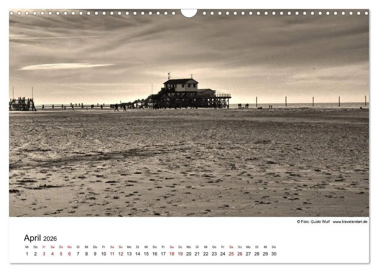 Bild: 9783457898925 | Sankt Peter-Ording. Ein Traum an der Nordsee (Wandkalender 2026 DIN...