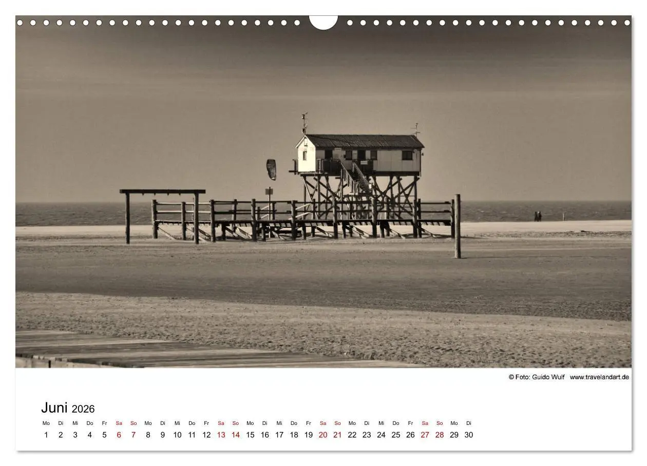 Bild: 9783457898925 | Sankt Peter-Ording. Ein Traum an der Nordsee (Wandkalender 2026 DIN...