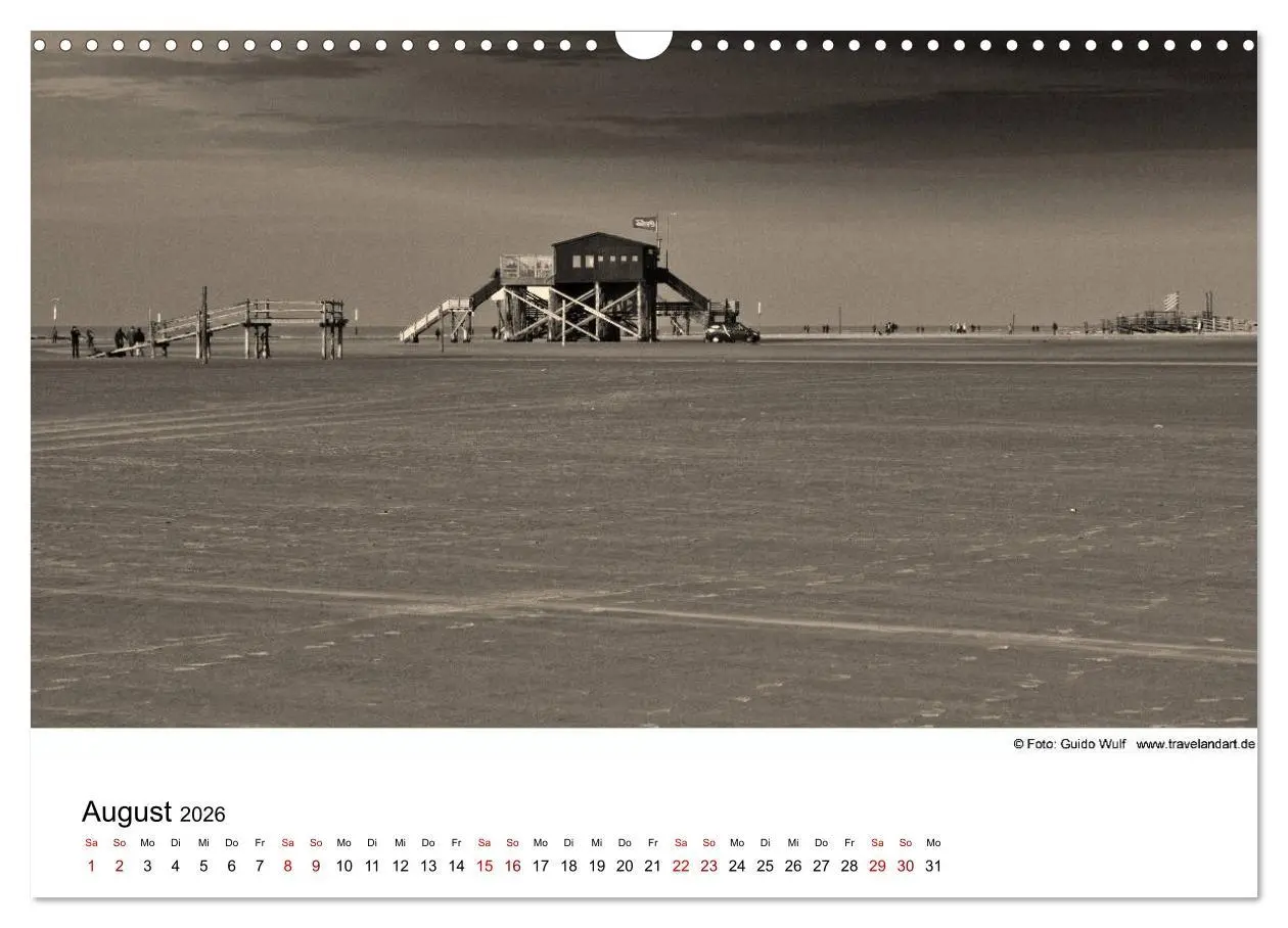 Bild: 9783457898925 | Sankt Peter-Ording. Ein Traum an der Nordsee (Wandkalender 2026 DIN...