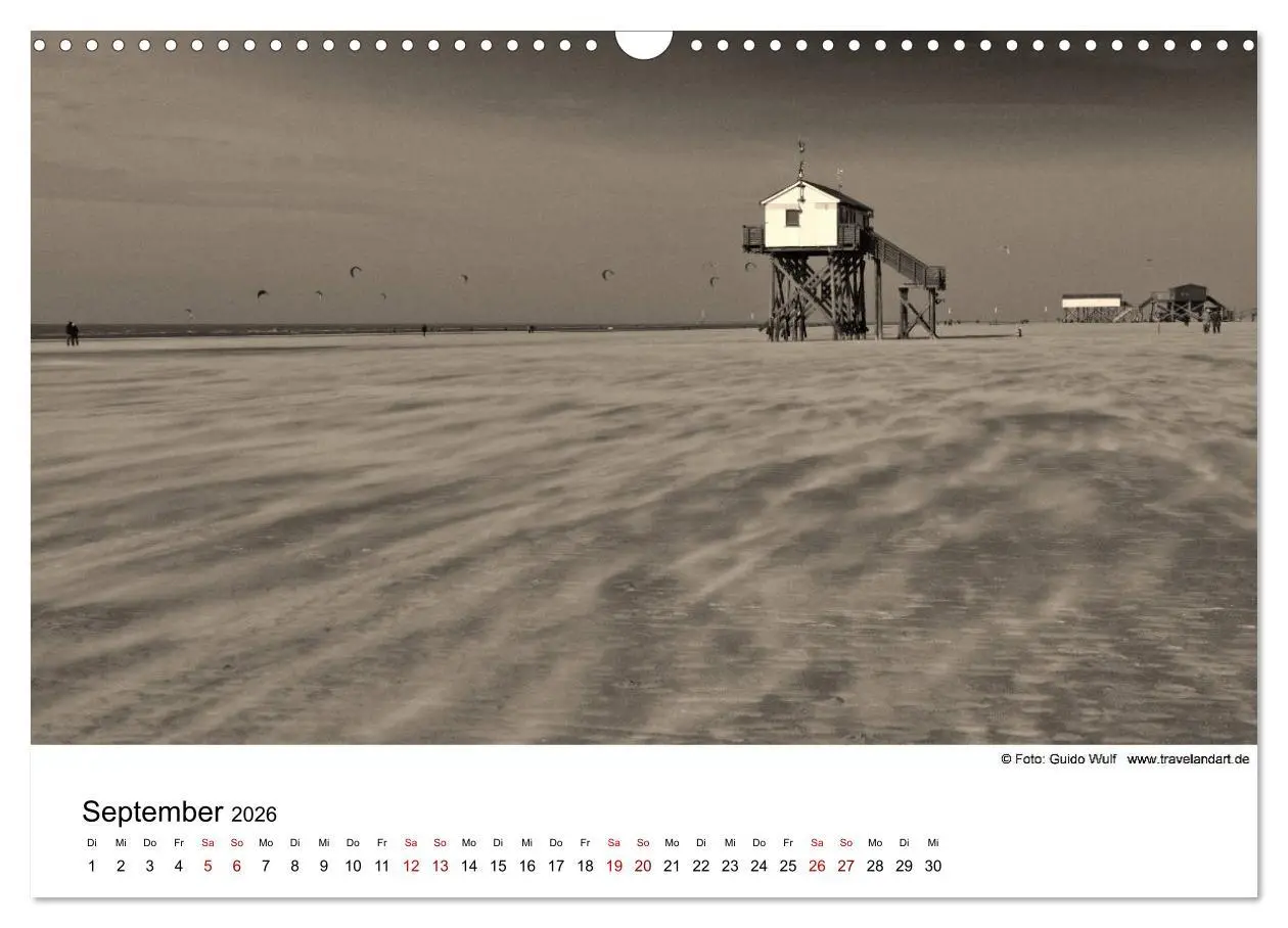 Bild: 9783457898925 | Sankt Peter-Ording. Ein Traum an der Nordsee (Wandkalender 2026 DIN...
