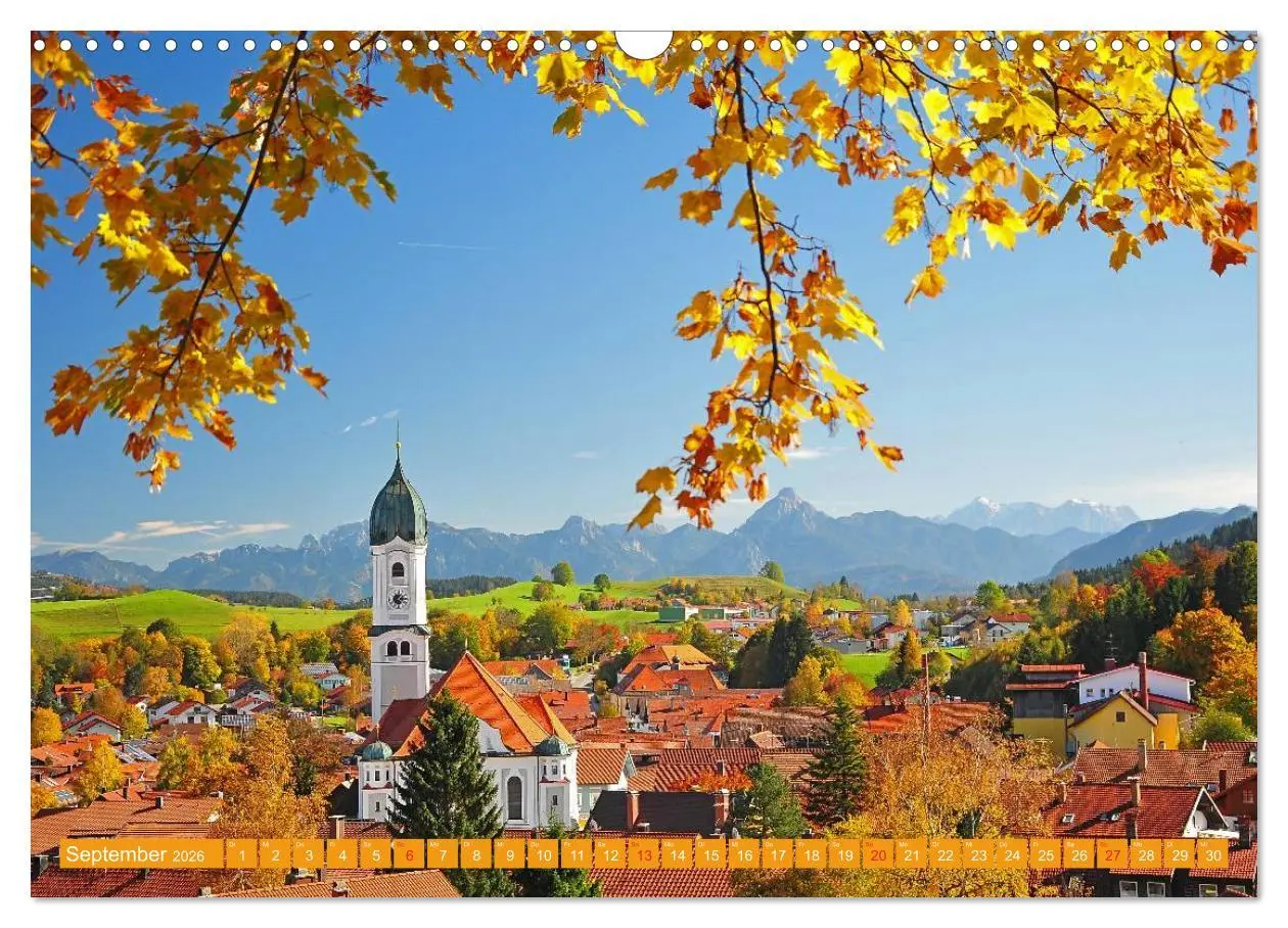 Bild: 9783516128925 | Kirchen und Kapellen in Bayern (Wandkalender 2026 DIN A3 quer),...