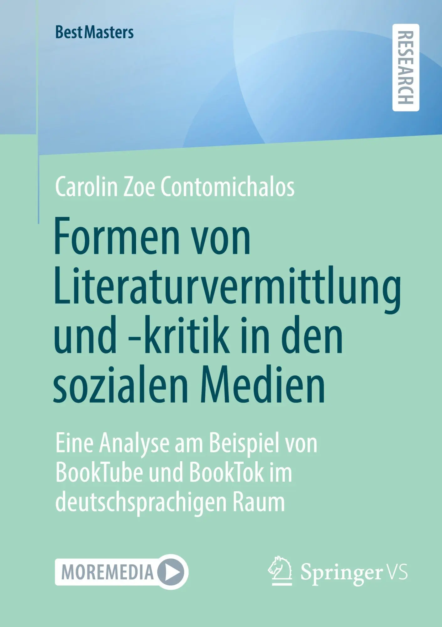 Cover: 9783658488925 | Formen von Literaturvermittlung und -kritik in den sozialen Medien