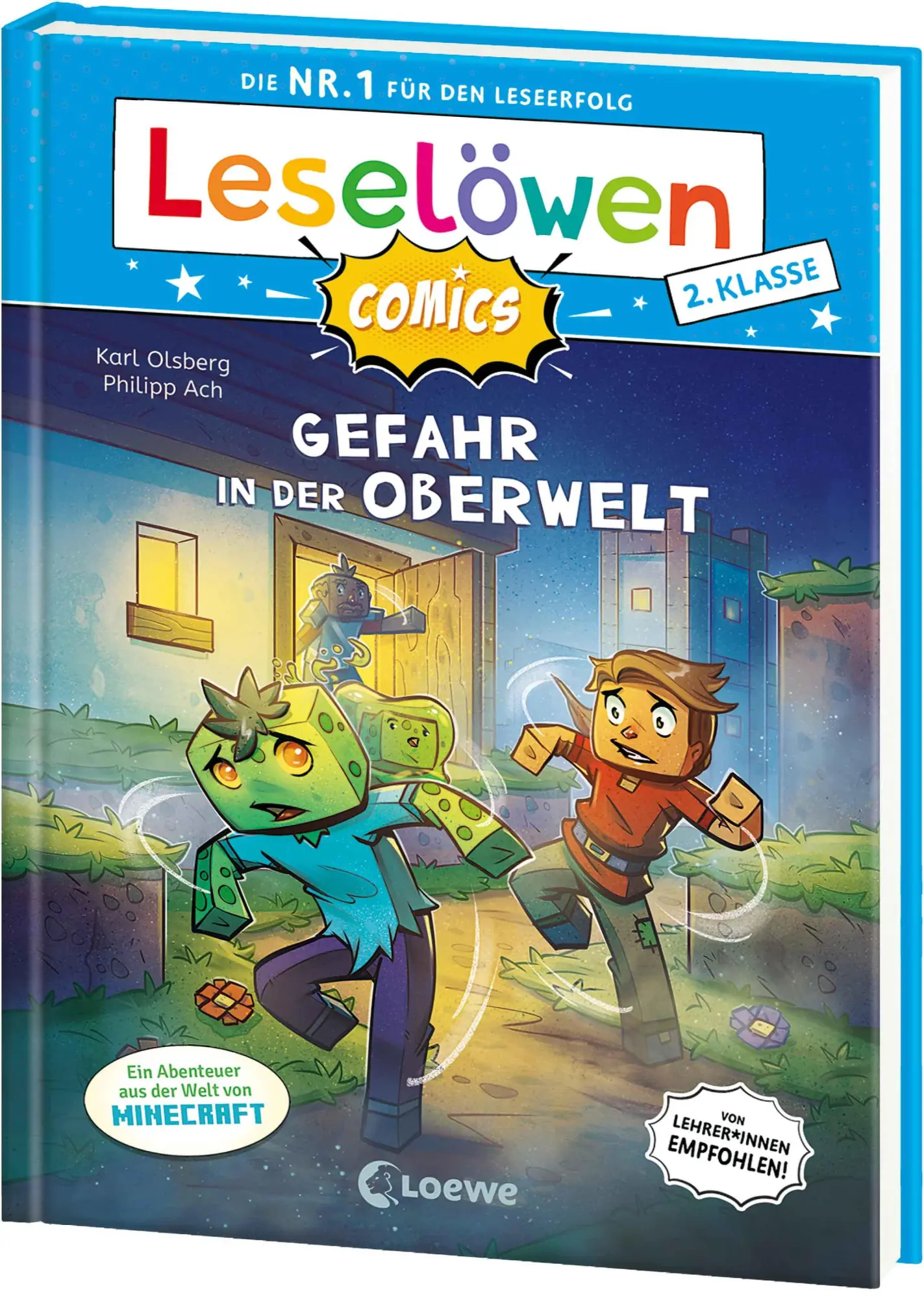 Cover: 9783743218925 | Leselöwen Comics 2. Klasse - Gefahr in der Oberwelt | Karl Olsberg