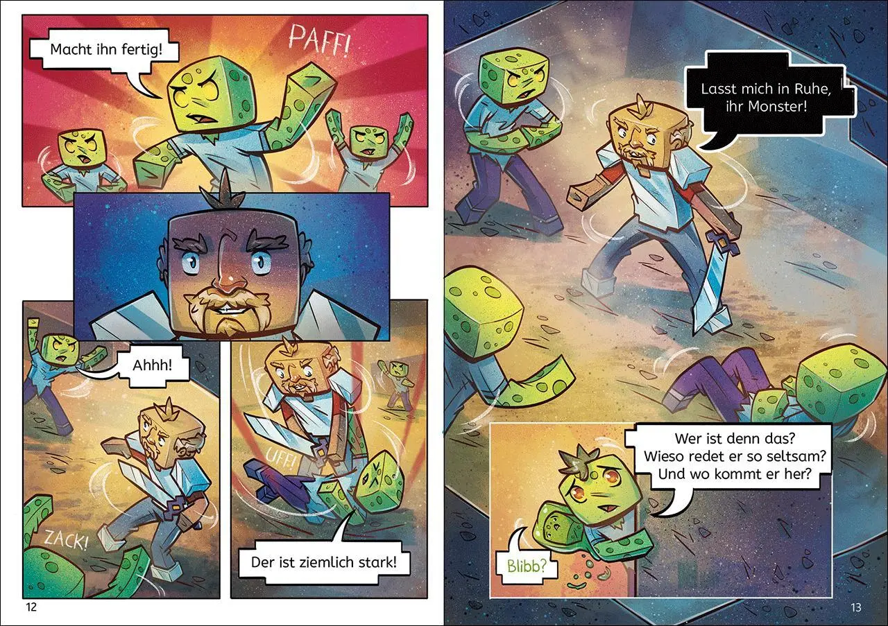 Bild: 9783743218925 | Leselöwen Comics 2. Klasse - Gefahr in der Oberwelt | Karl Olsberg
