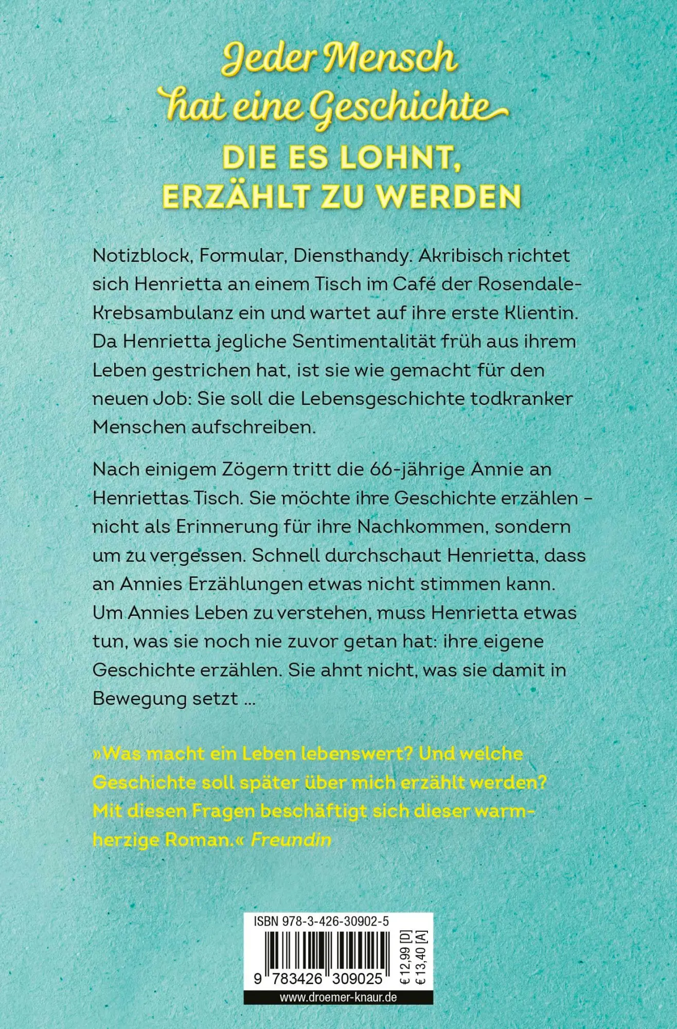 Rückseite: 9783426309025 | Café Leben | Jo Leevers | Taschenbuch | 320 S. | Deutsch | 2024