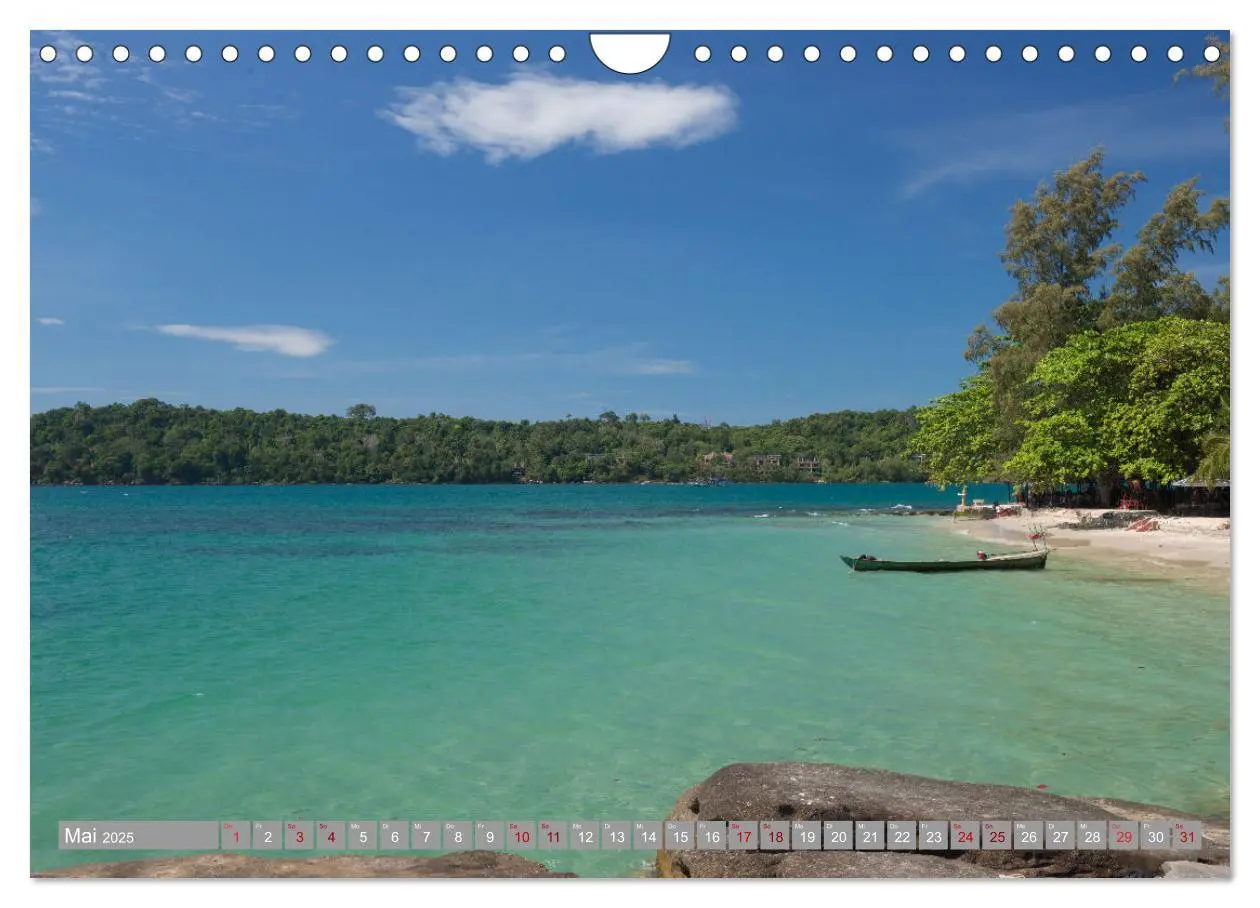 Bild: 9783435079025 | KAMBODSCHA - Im Reich der Khmer (Wandkalender 2025 DIN A4 quer),...
