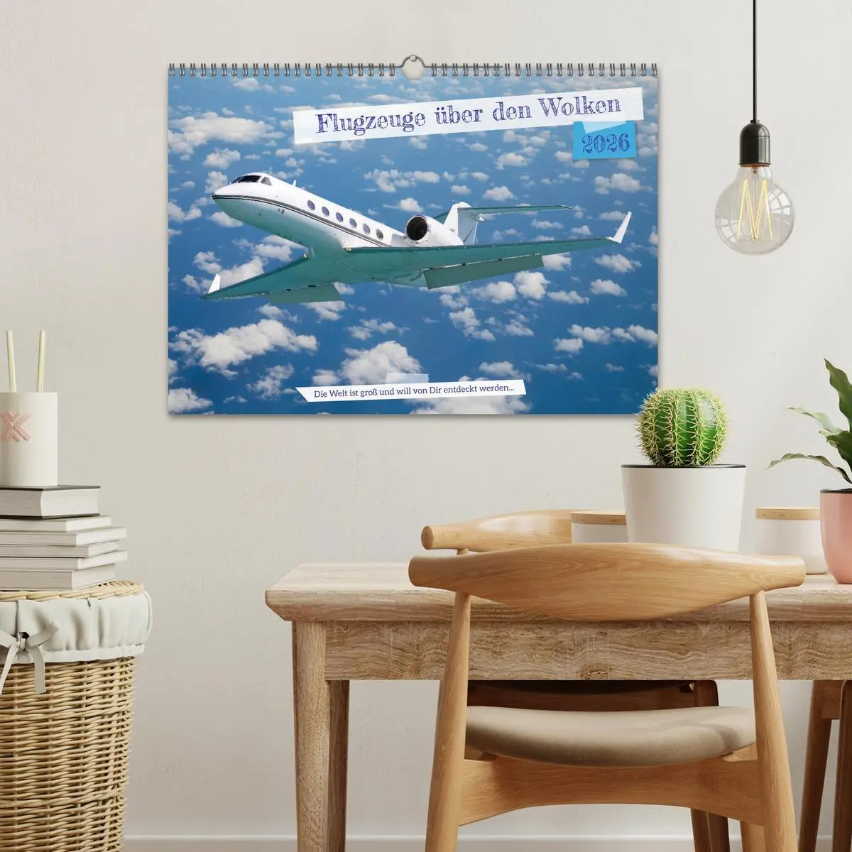Bild: 9783457309025 | Flugzeuge über den Wolken (Wandkalender 2026 DIN A3 quer), CALVENDO...