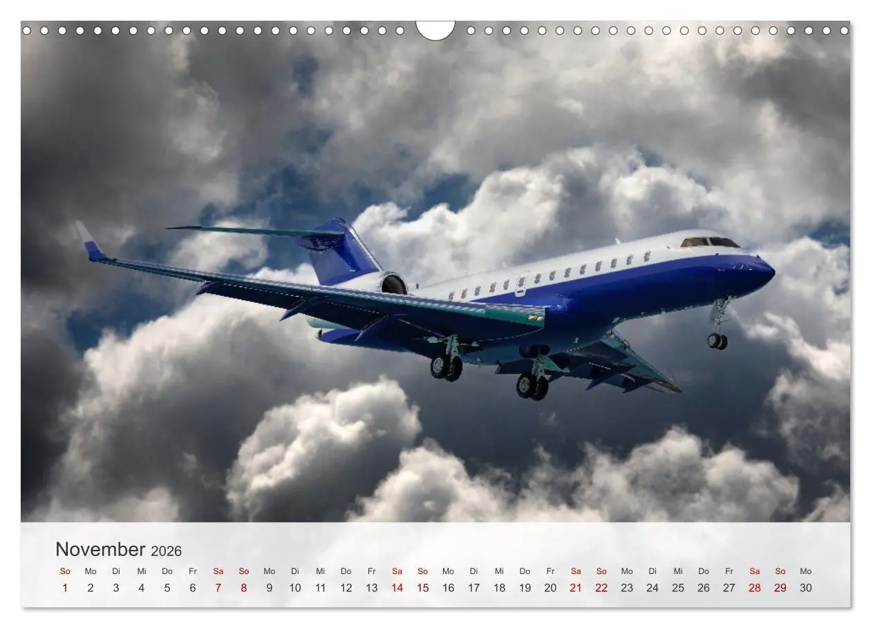 Bild: 9783457309025 | Flugzeuge über den Wolken (Wandkalender 2026 DIN A3 quer), CALVENDO...