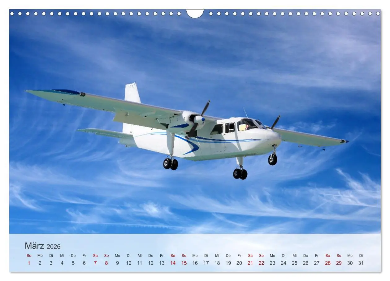 Bild: 9783457309025 | Flugzeuge über den Wolken (Wandkalender 2026 DIN A3 quer), CALVENDO...
