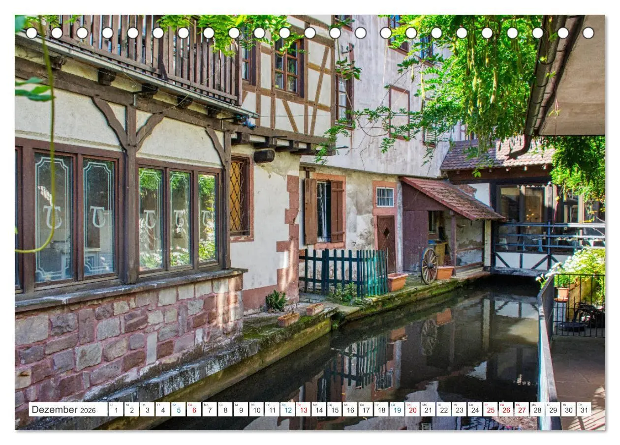Bild: 9783457549025 | Wissembourg - Das Elsass von seiner schönsten Seite (Tischkalender...