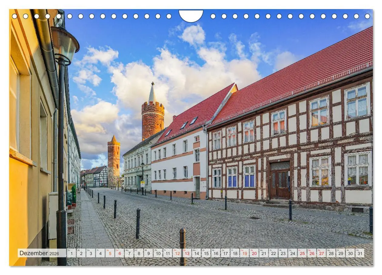 Bild: 9783457789025 | Jüterbog Impressionen (Wandkalender 2026 DIN A4 quer), CALVENDO...