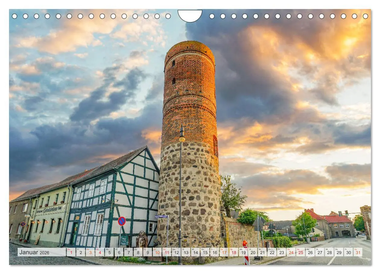 Bild: 9783457789025 | Jüterbog Impressionen (Wandkalender 2026 DIN A4 quer), CALVENDO...
