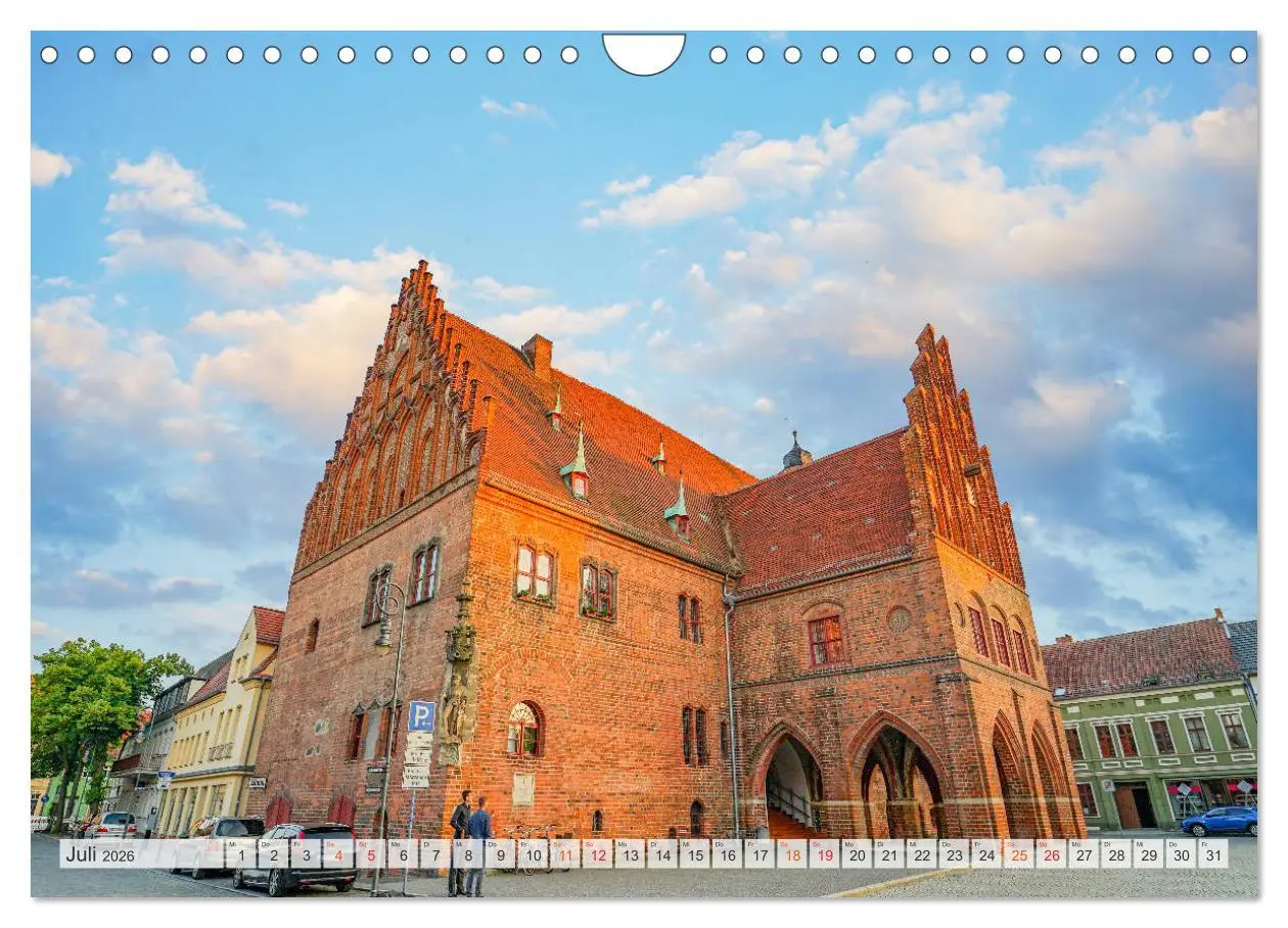 Bild: 9783457789025 | Jüterbog Impressionen (Wandkalender 2026 DIN A4 quer), CALVENDO...