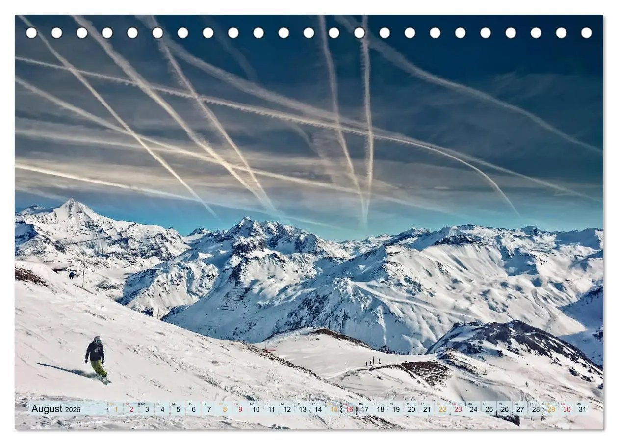 Bild: 9783457859025 | Snowboard - so cool (Tischkalender 2026 DIN A5 quer), CALVENDO...