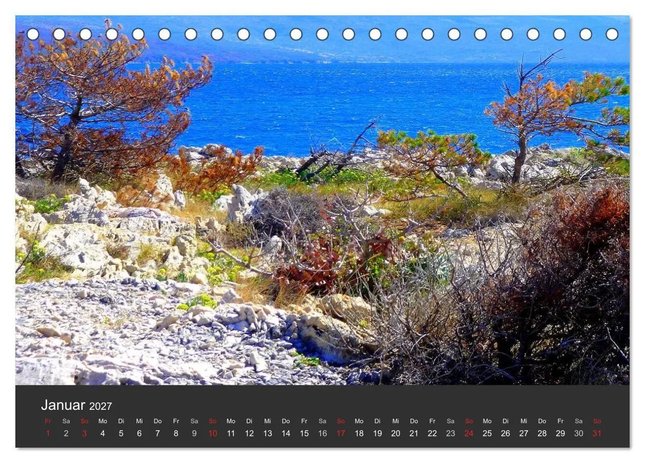 Bild: 9783594169025 | Magisches Kroatien (Tischkalender 2027 DIN A5 quer), CALVENDO...