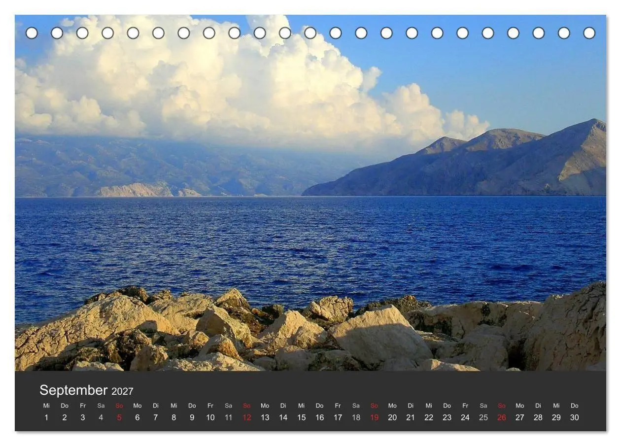 Bild: 9783594169025 | Magisches Kroatien (Tischkalender 2027 DIN A5 quer), CALVENDO...