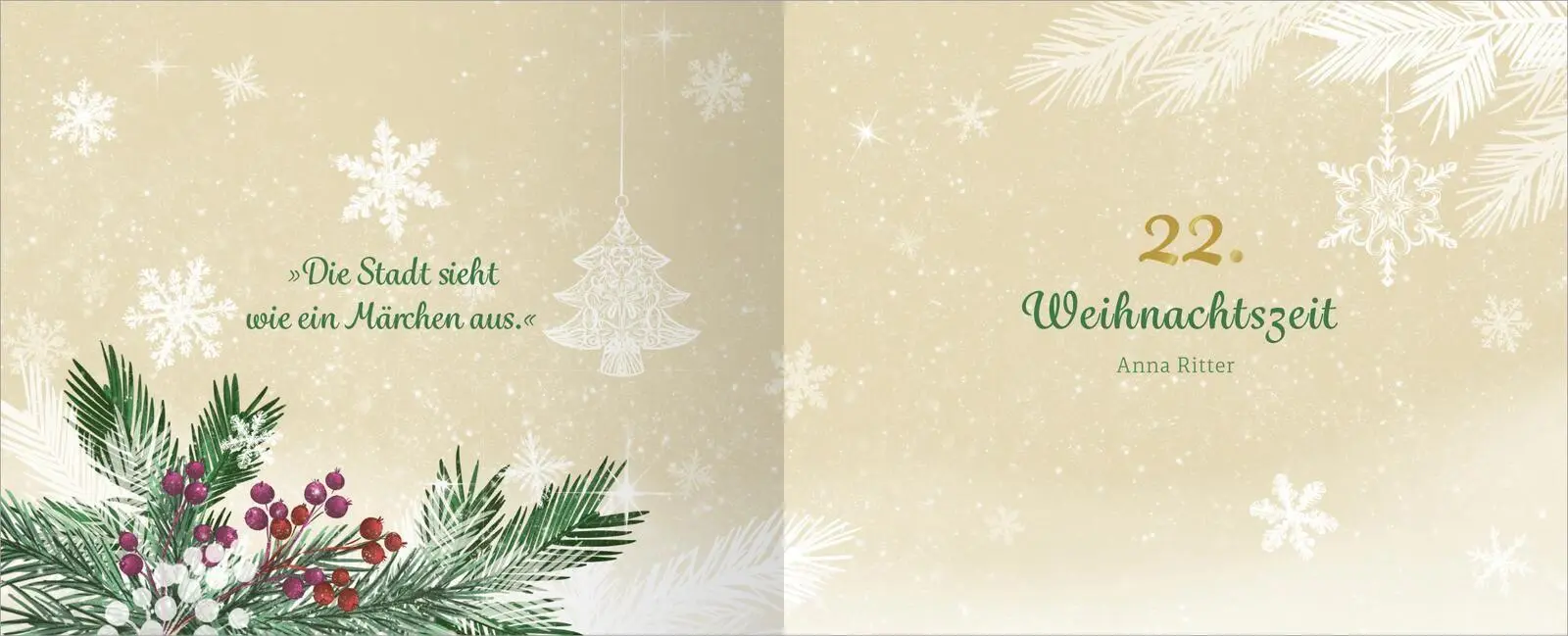 Bild: 9783845869025 | Lichterglanz &amp; Winterzauber - 24 weihnachtliche Geschichten | Hamm