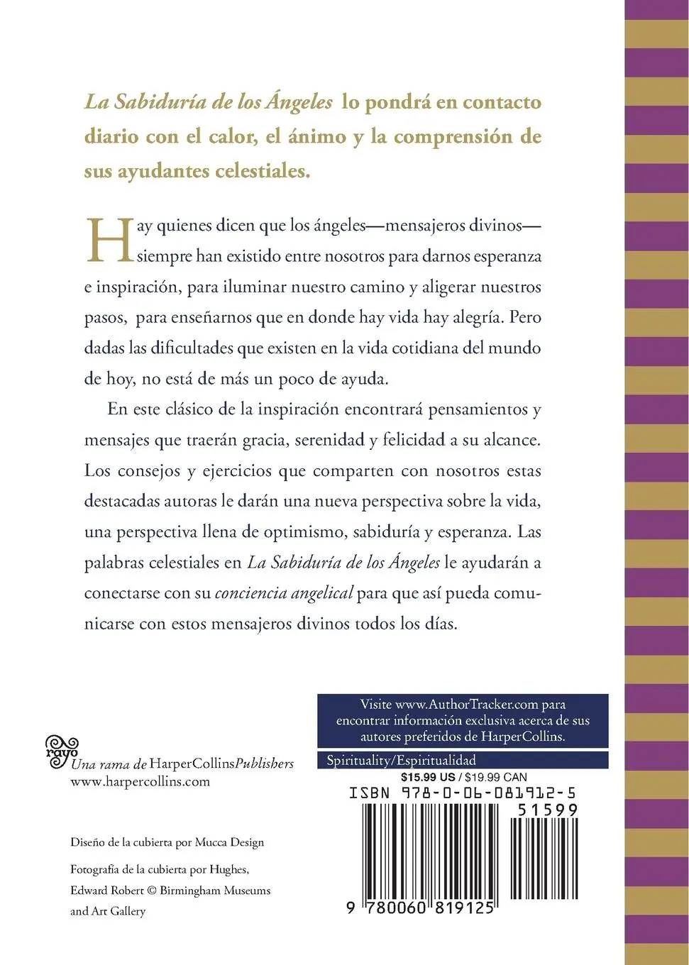 Rückseite: 9780060819125 | Sabiduria de los Angeles | Terry Lynn Taylor | Taschenbuch | Spanisch