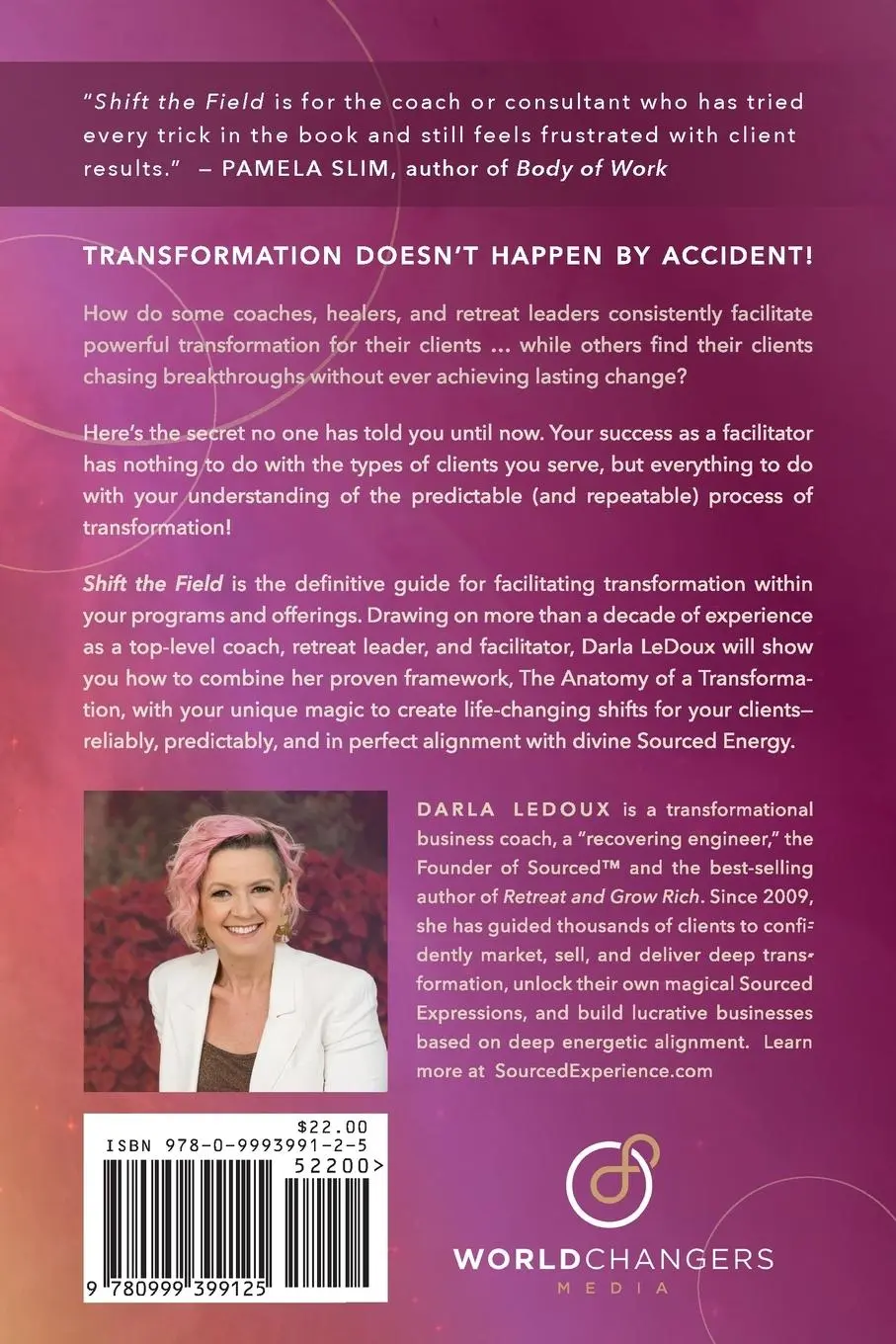 Rückseite: 9780999399125 | Shift the Field | Darla Ledoux | Taschenbuch | Kartoniert / Broschiert