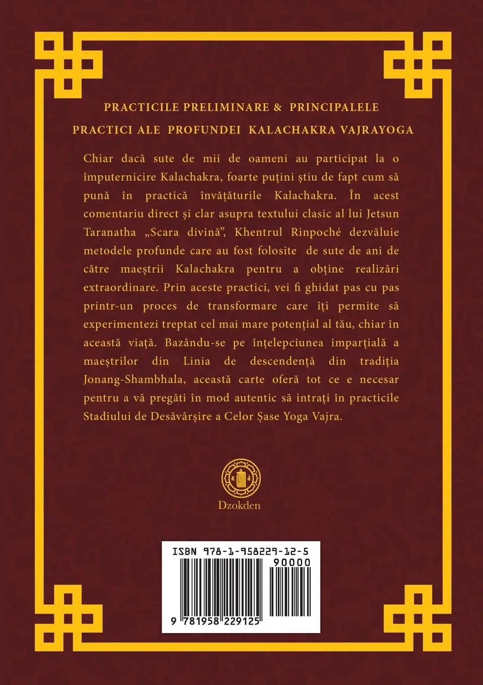Rückseite: 9781958229125 | Comoara ascuns¿ a C¿ii Profunde | Shar Khentrul Jamphel Lodrö | Buch