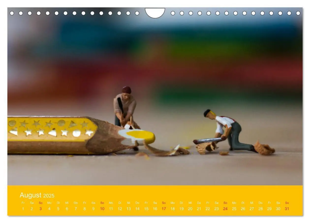 Bild: 9783435139125 | Neue Miniaturen - Klein ganz groß 2.0 (Wandkalender 2025 DIN A4...
