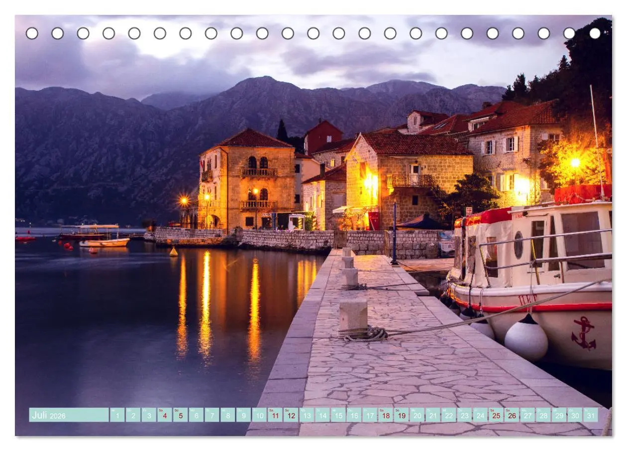 Bild: 9783457399125 | Perast in Montenegro - Romantisches Städtchen in faszinierender...