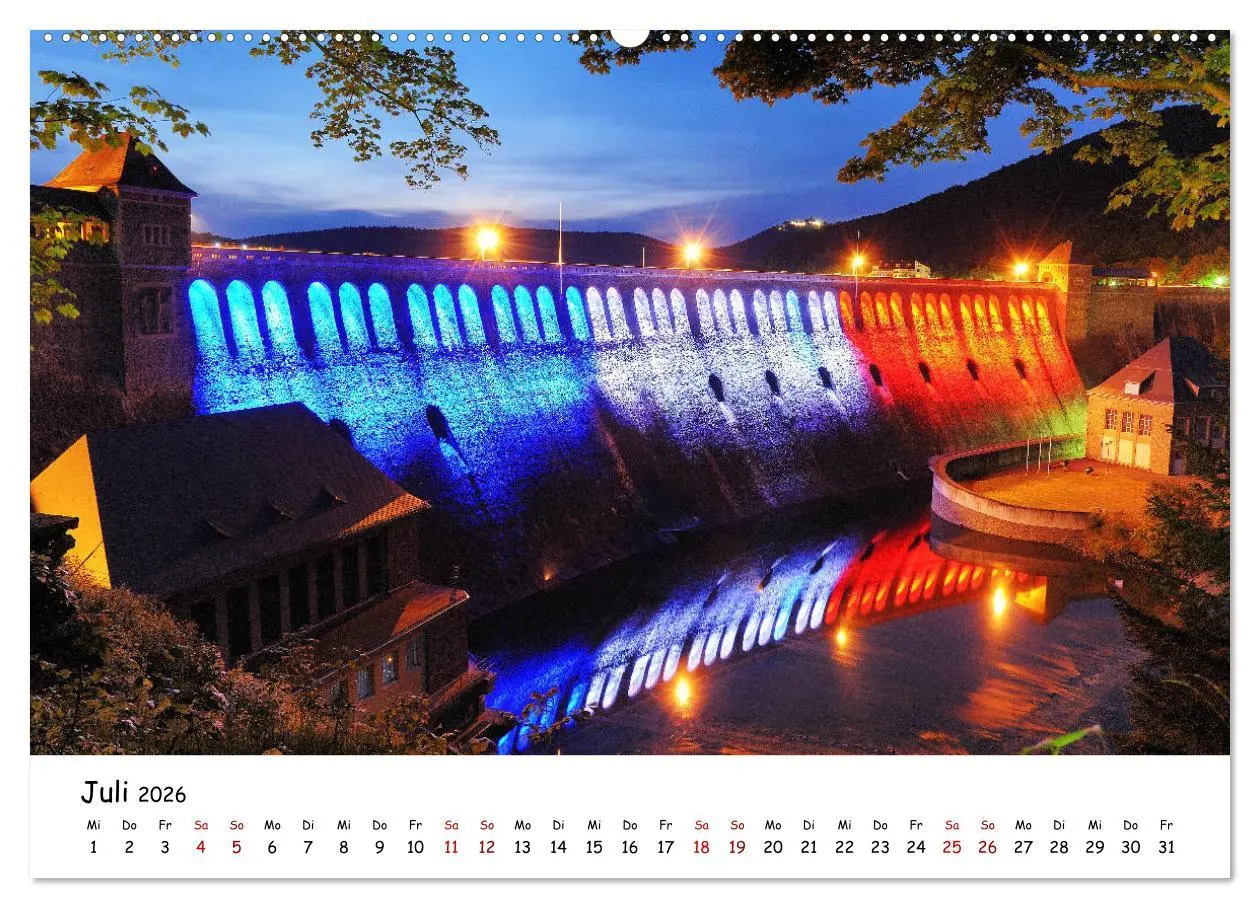 Bild: 9783457779125 | Der Edersee - Das Paradies in Nordhessen (Wandkalender 2026 DIN A2...