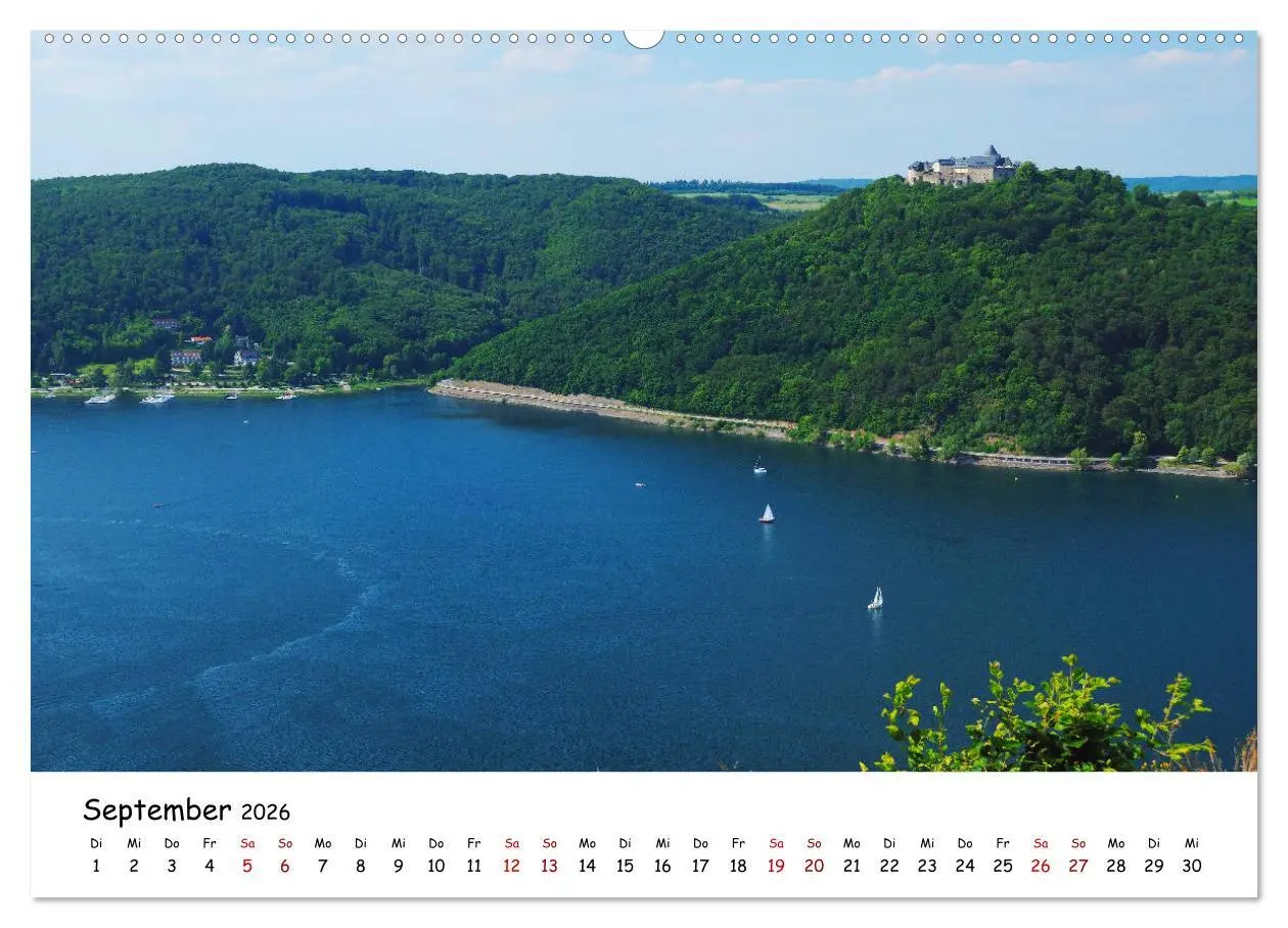 Bild: 9783457779125 | Der Edersee - Das Paradies in Nordhessen (Wandkalender 2026 DIN A2...